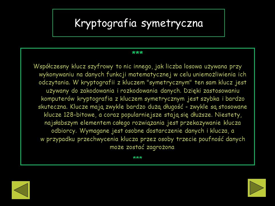 Kryptografia symetryczna