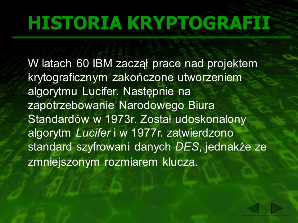 HISTORIA KRYPTOGRAFII