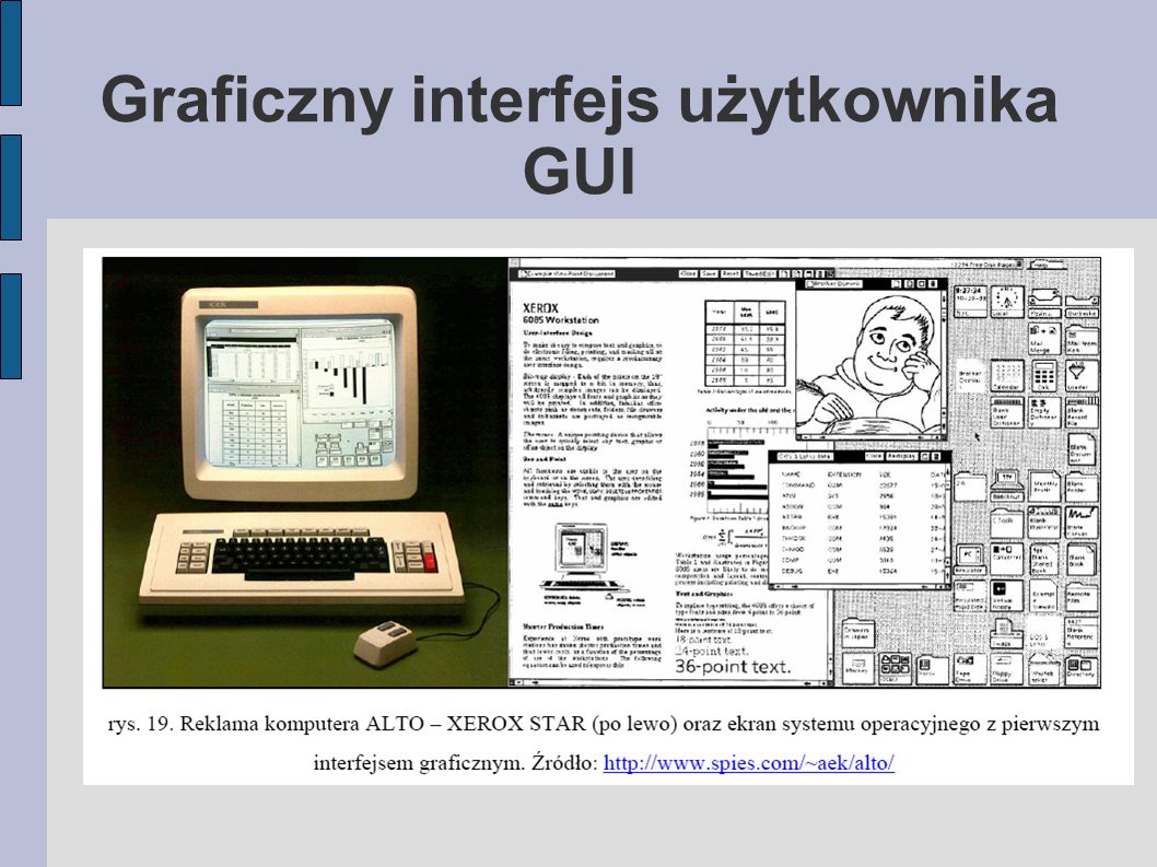 Graficzny interfejs użytkownika GUI