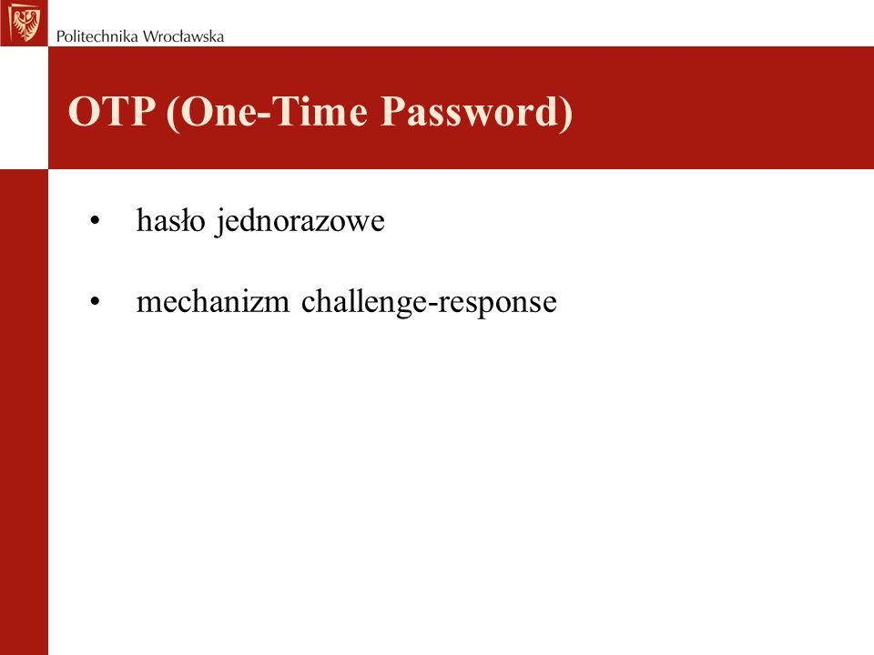 OTP (One-Time Password)