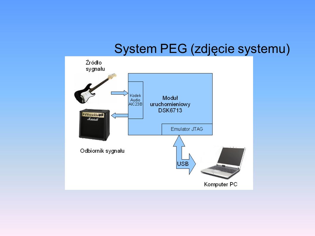 System PEG (zdjęcie systemu)