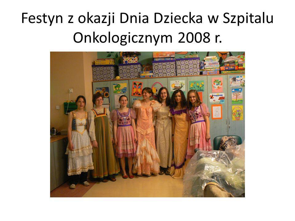 Festyn z okazji Dnia Dziecka w Szpitalu Onkologicznym 2008 r.