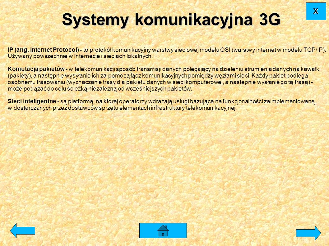 Systemy komunikacyjna 3G