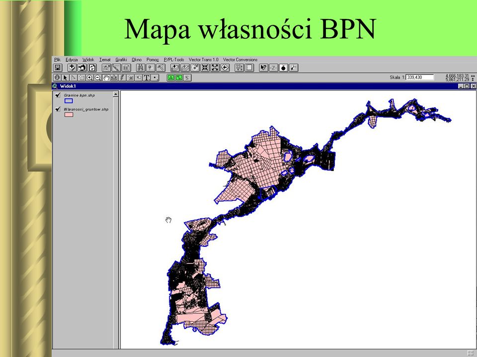 Mapa własności BPN