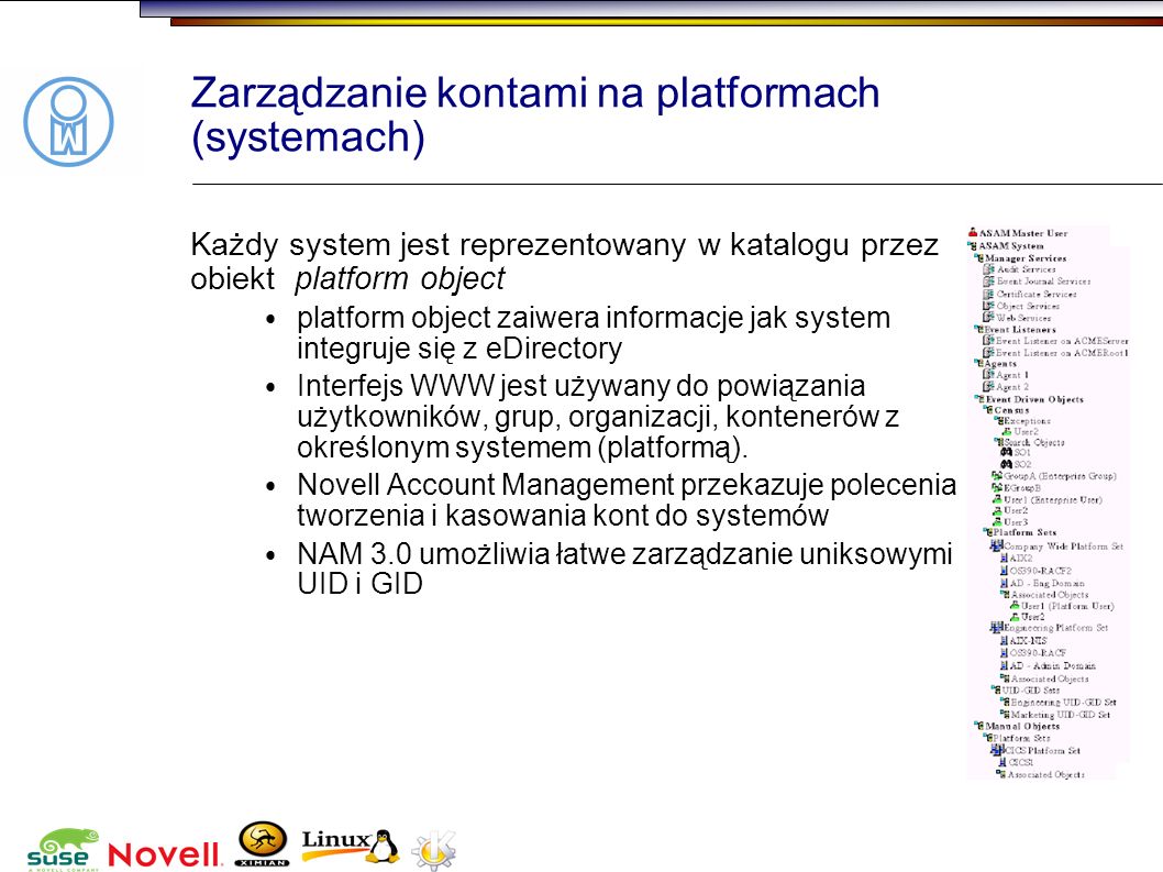 Zarządzanie kontami na platformach (systemach)