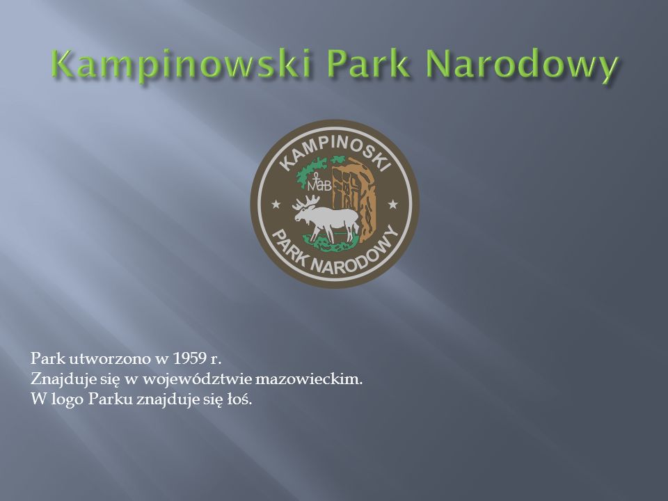 Kampinowski Park Narodowy