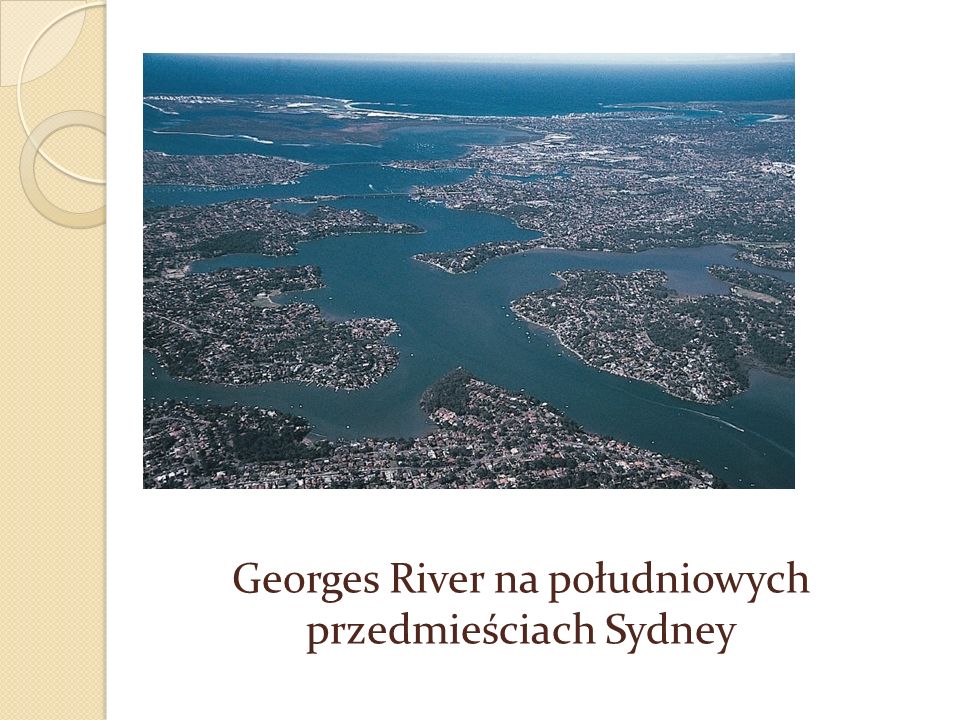 Georges River na południowych przedmieściach Sydney