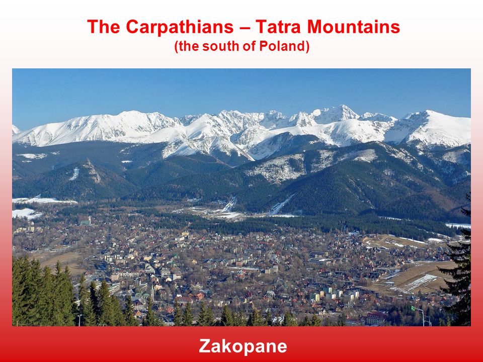 The Carpathians – Tatra Mountains (the south of Poland)