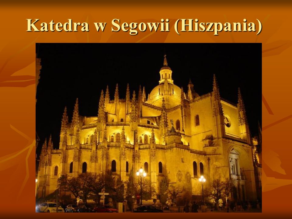 Katedra w Segowii (Hiszpania)