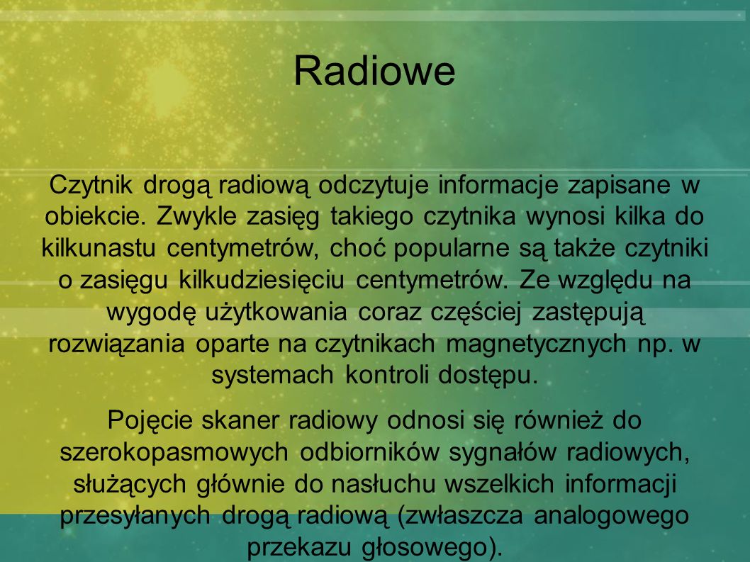 Radiowe