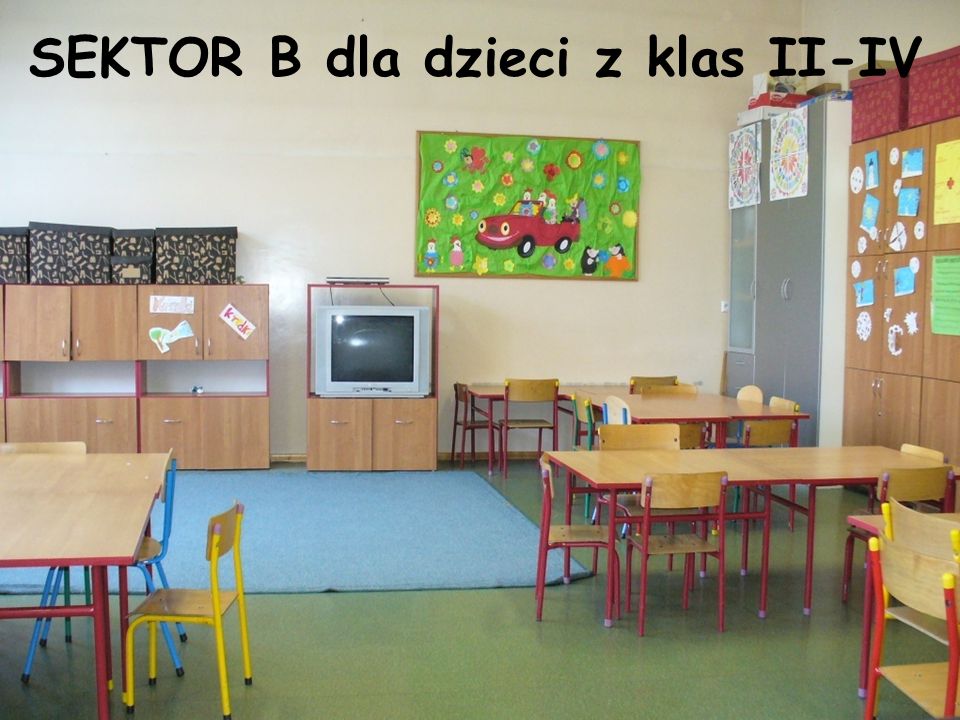SEKTOR B dla dzieci z klas II-IV