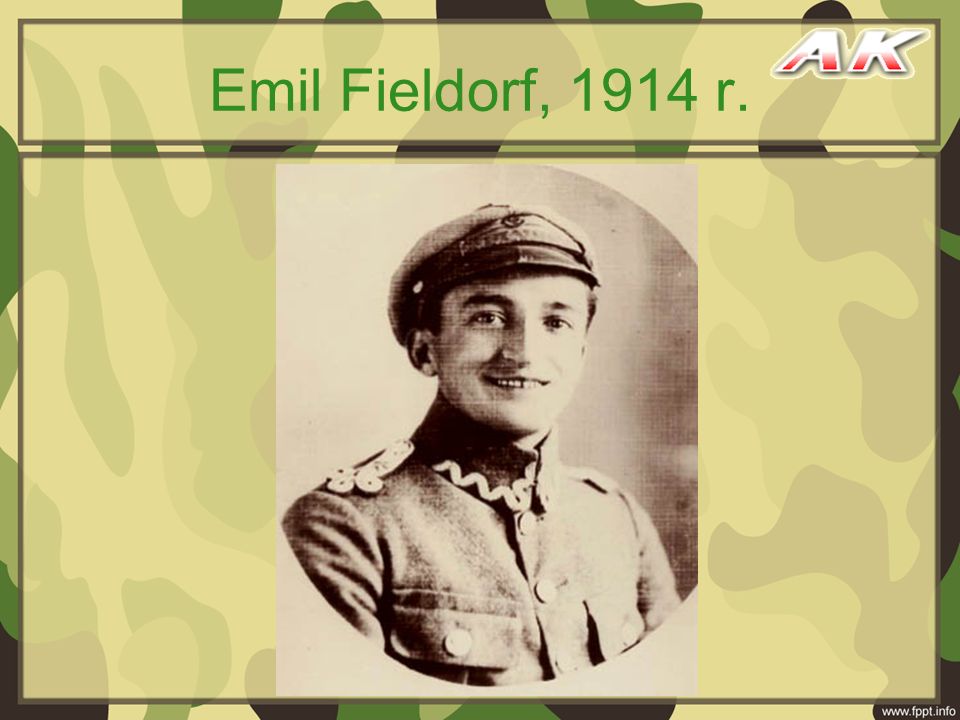 Emil Fieldorf, 1914 r.