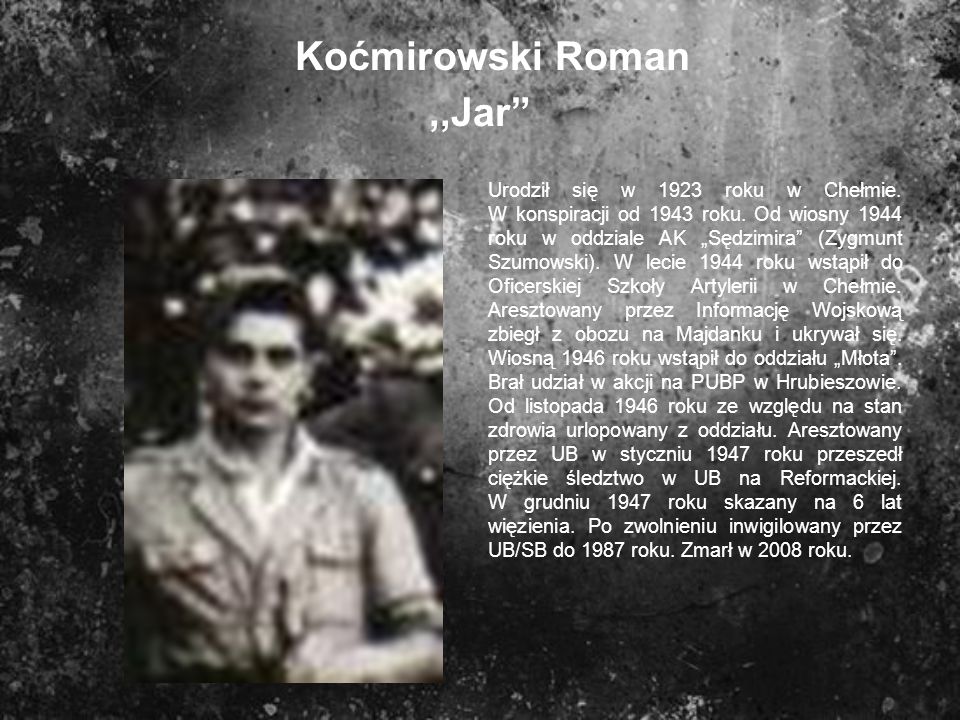 Koćmirowski Roman ,,Jar