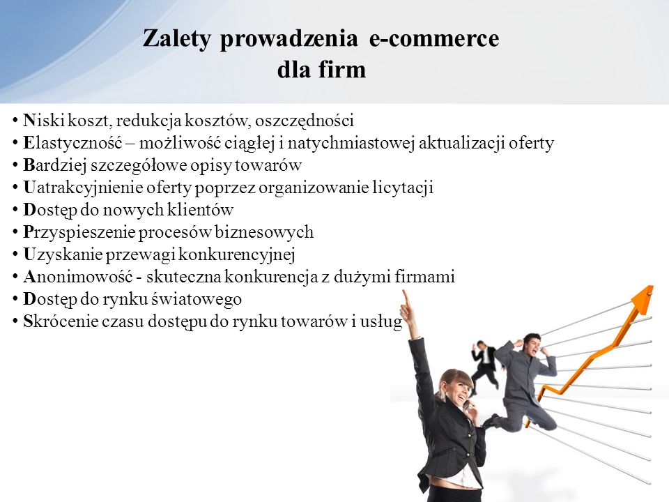 Zalety prowadzenia e-commerce dla firm