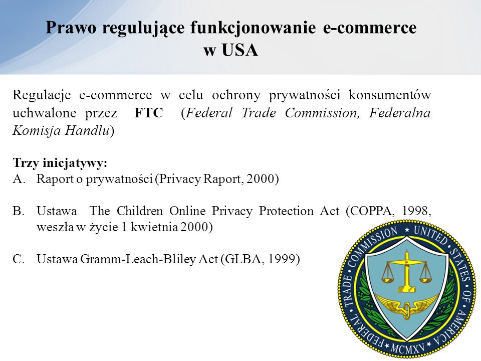 Prawo regulujące funkcjonowanie e-commerce