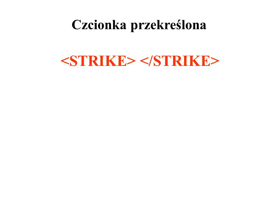 <STRIKE> </STRIKE>