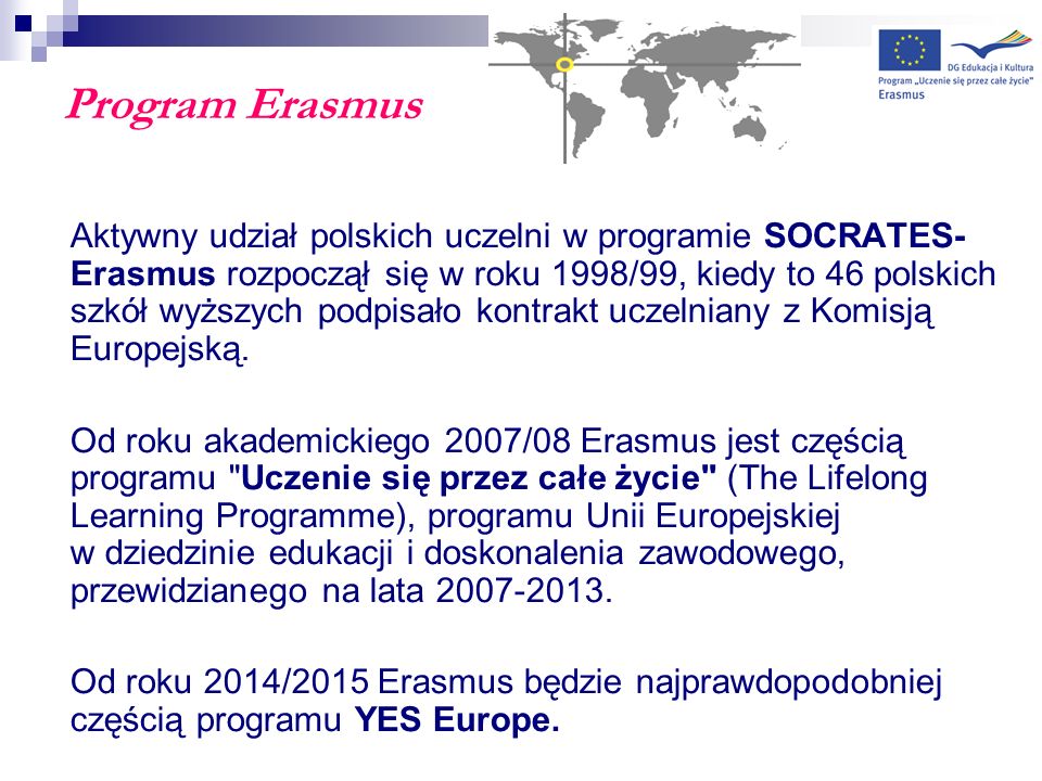 Program Erasmus