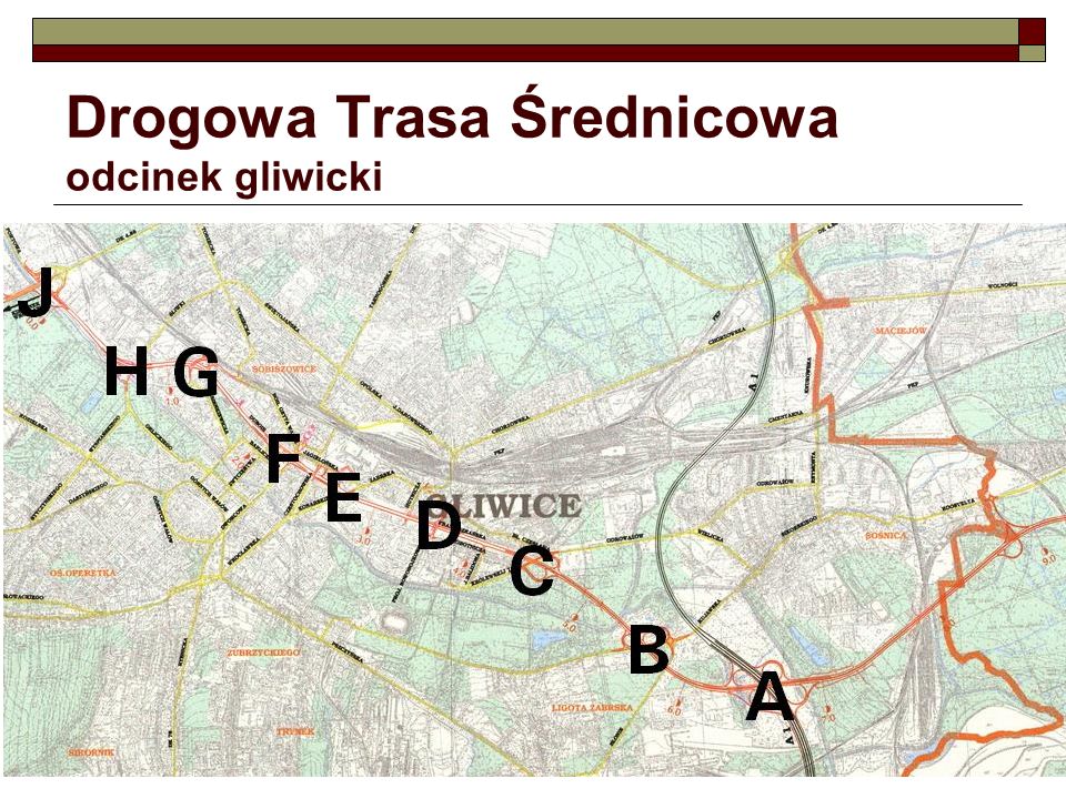 Drogowa Trasa Średnicowa odcinek gliwicki