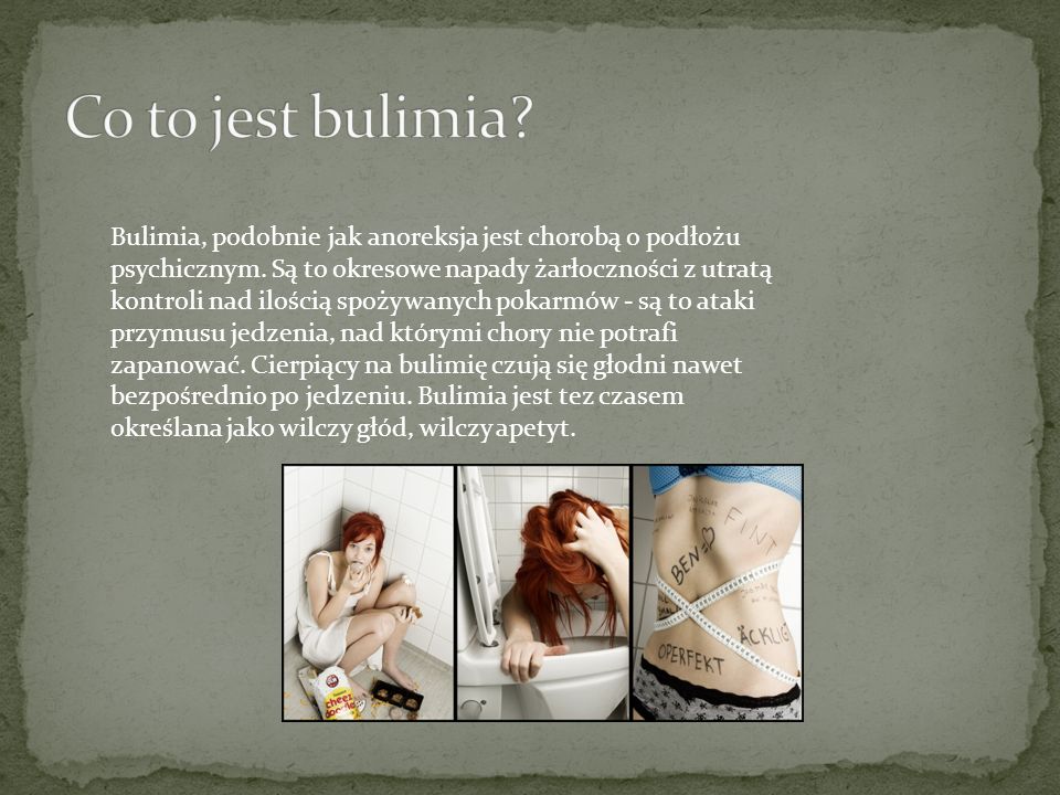 Co to jest bulimia