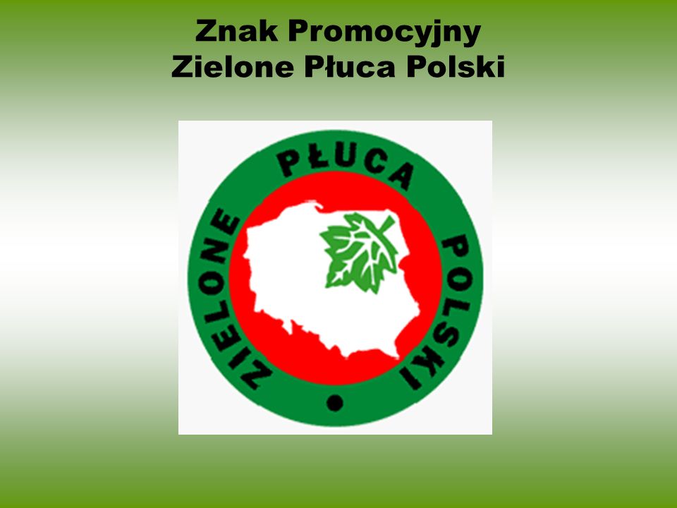 Znak Promocyjny Zielone Płuca Polski