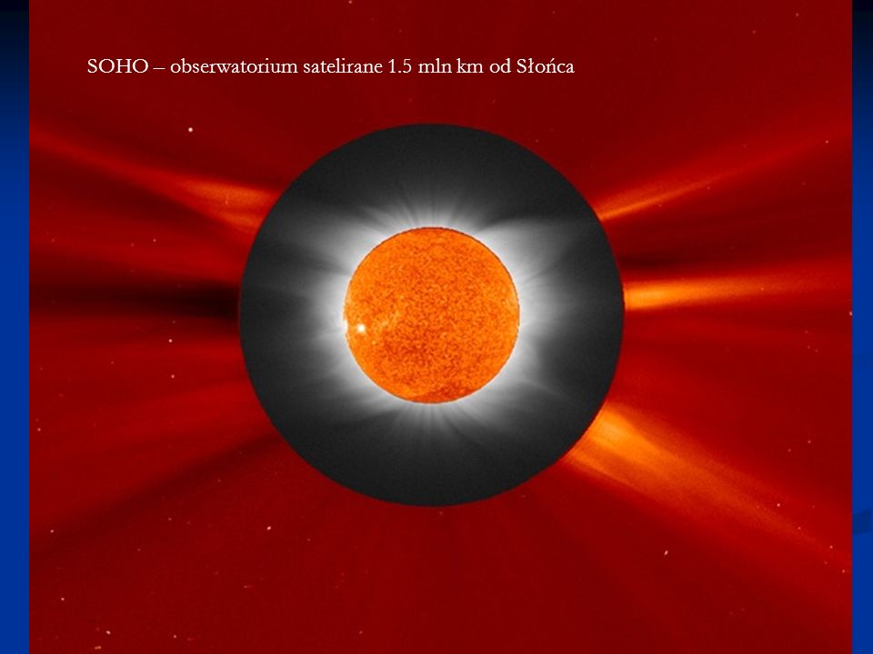 SOHO – obserwatorium satelirane 1.5 mln km od Słońca