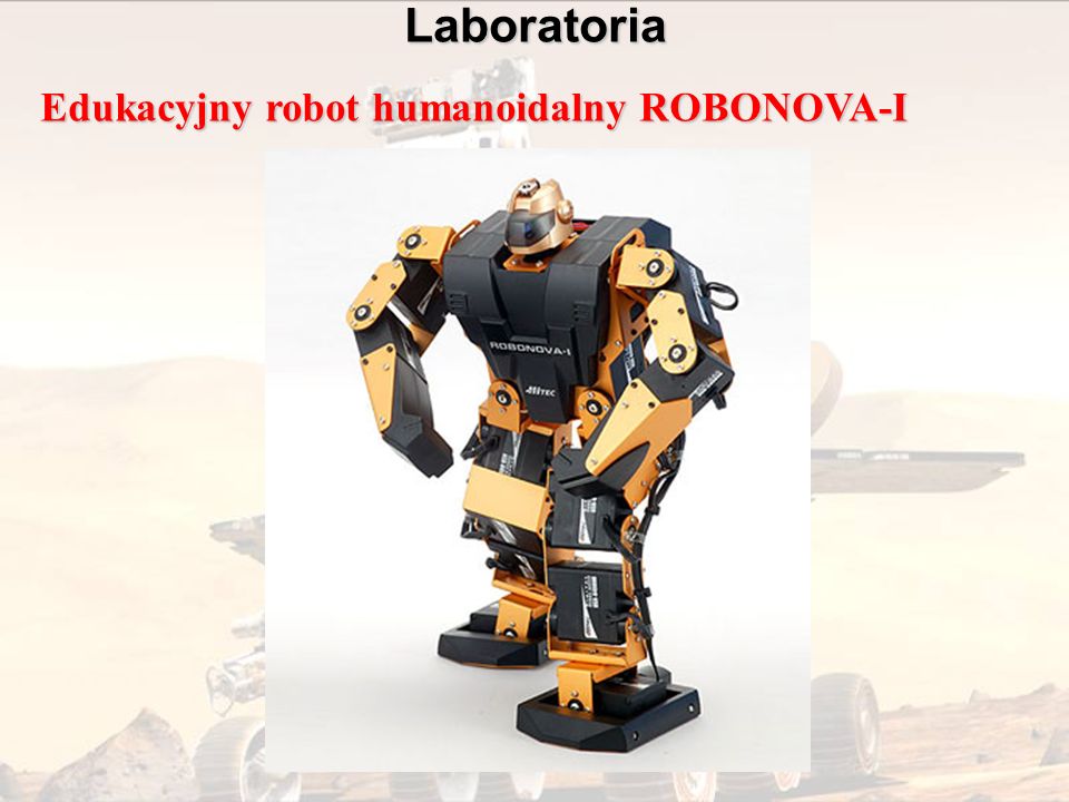 Laboratoria Edukacyjny robot humanoidalny ROBONOVA-I