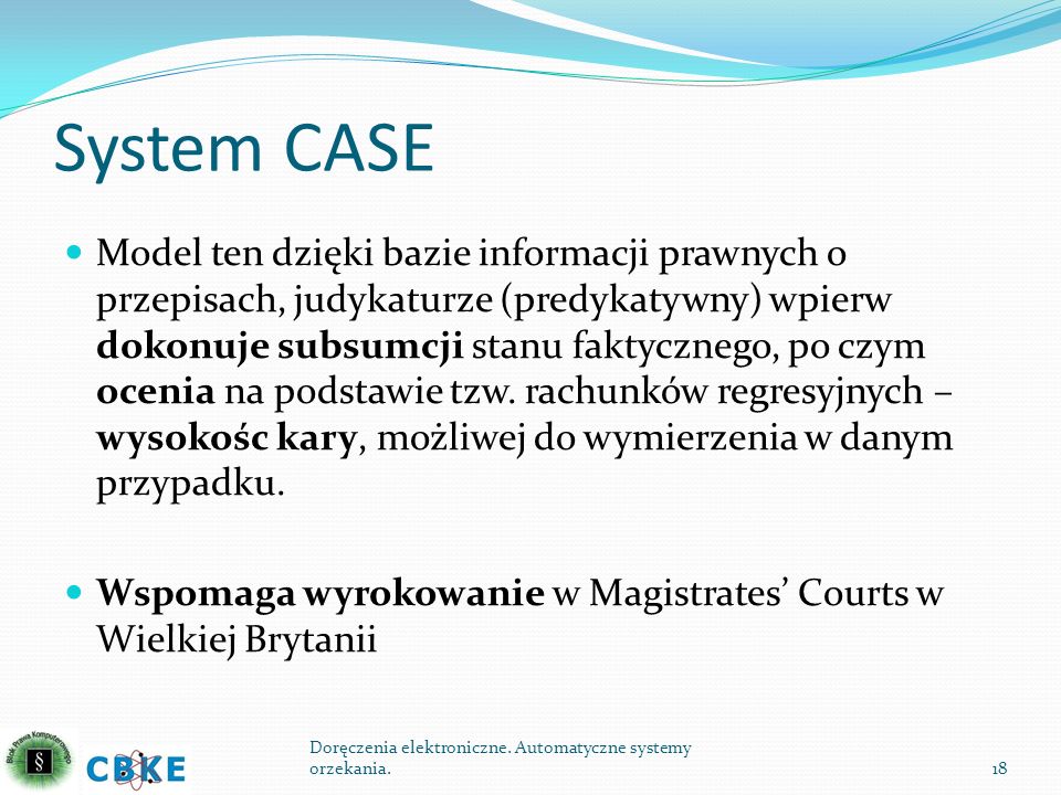 System CASE