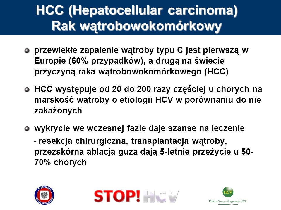 HCC (Hepatocellular carcinoma) Rak wątrobowokomórkowy
