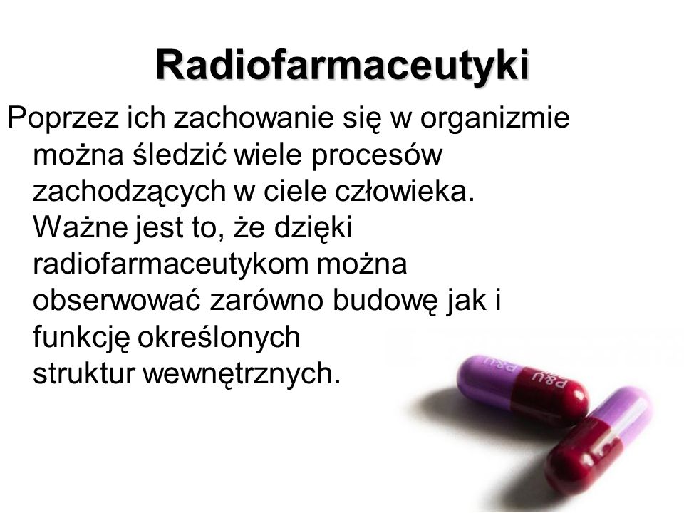 Radiofarmaceutyki