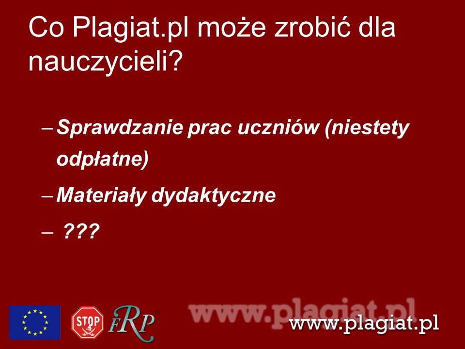 Co Plagiat.pl może zrobić dla nauczycieli