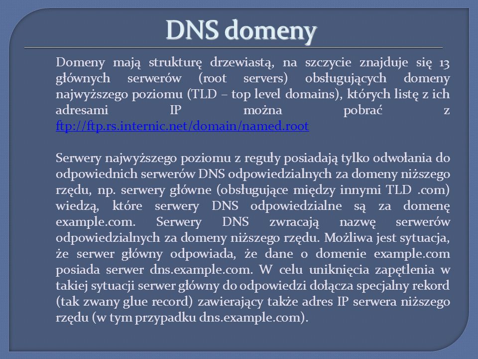 DNS domeny