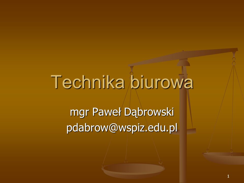 mgr Paweł Dąbrowski