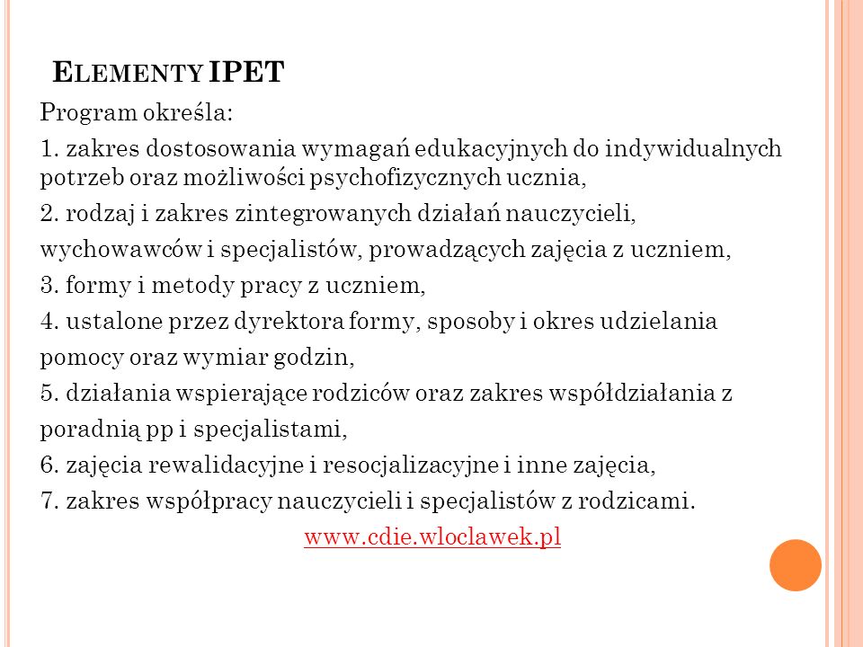 Elementy IPET