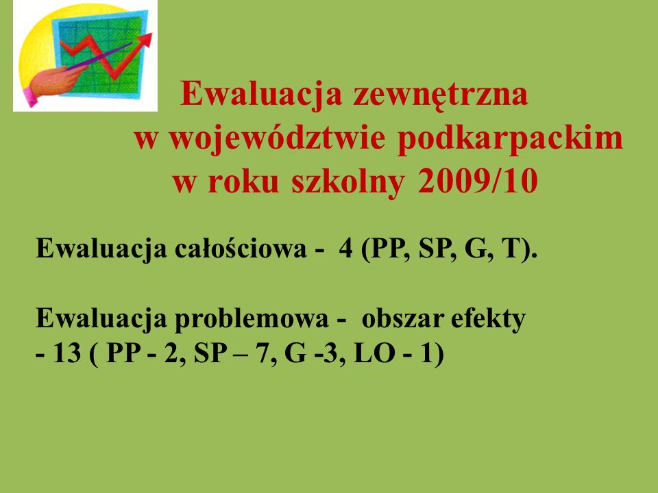 Ewaluacja całościowa - 4 (PP, SP, G, T).