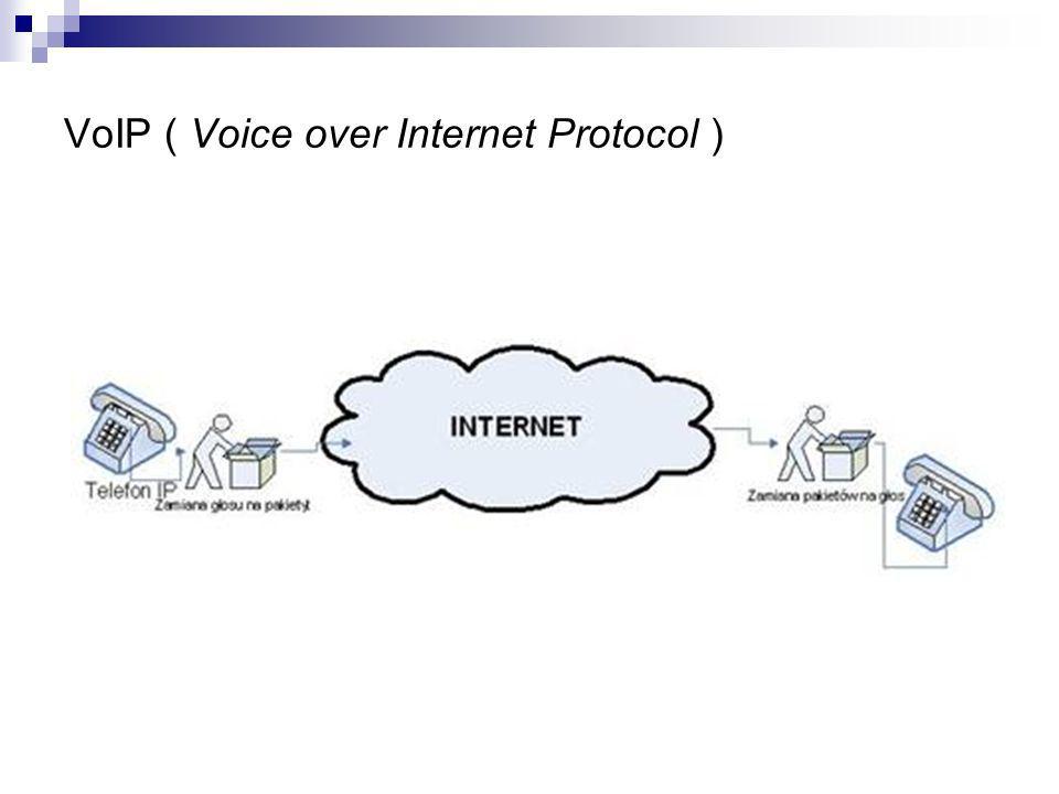 VoIP ( Voice over Internet Protocol )