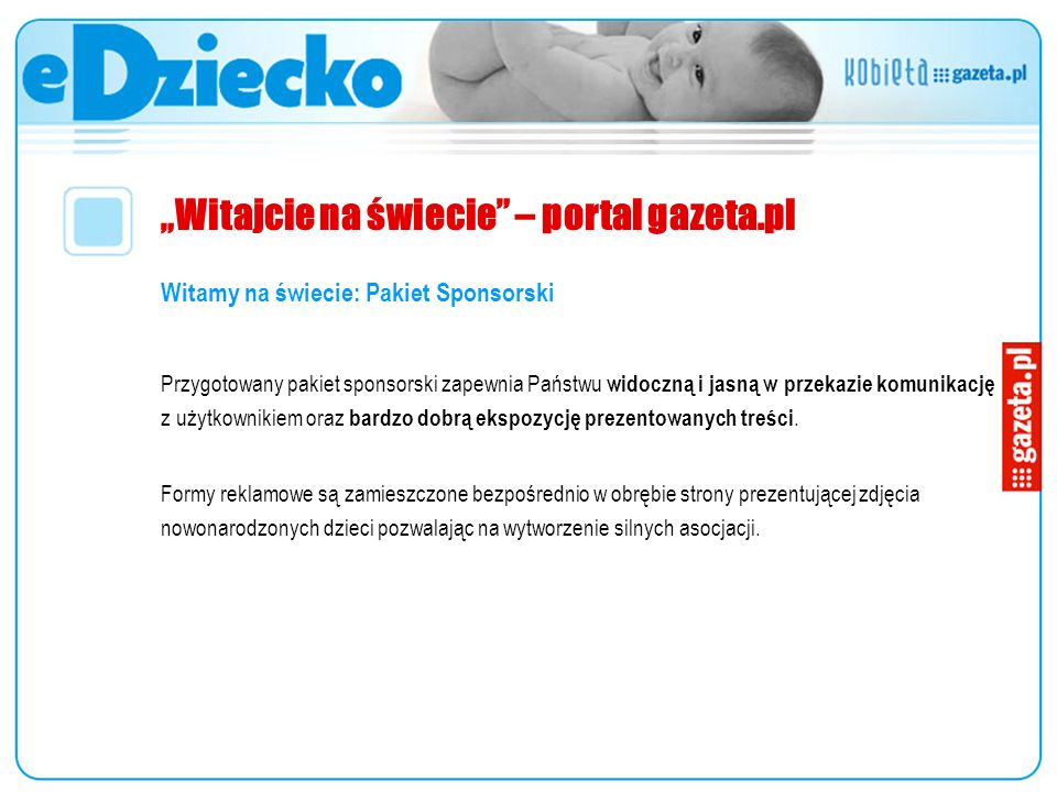 „Witajcie na świecie – portal gazeta.pl