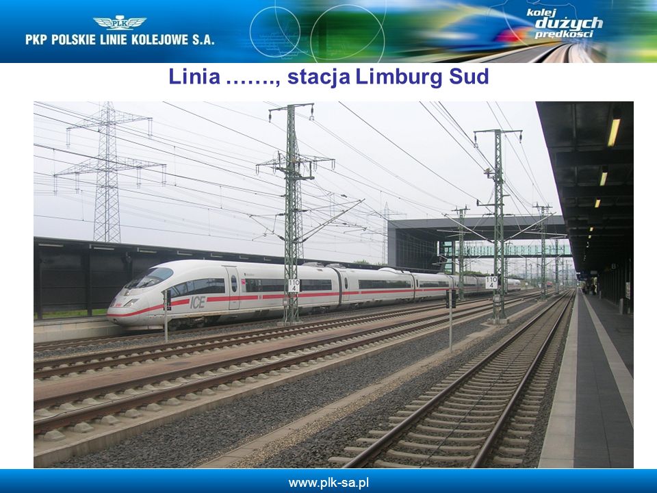 Linia ……., stacja Limburg Sud
