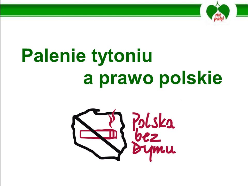Palenie tytoniu a prawo polskie