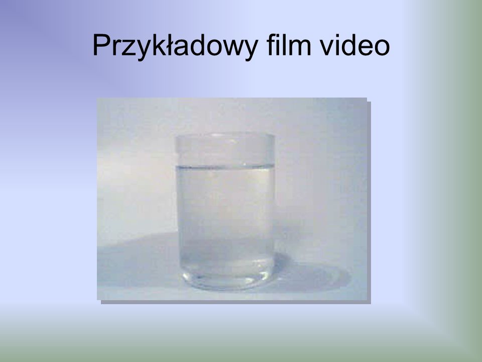 Przykładowy film video