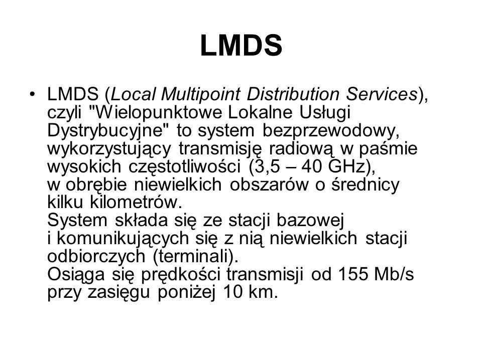 LMDS