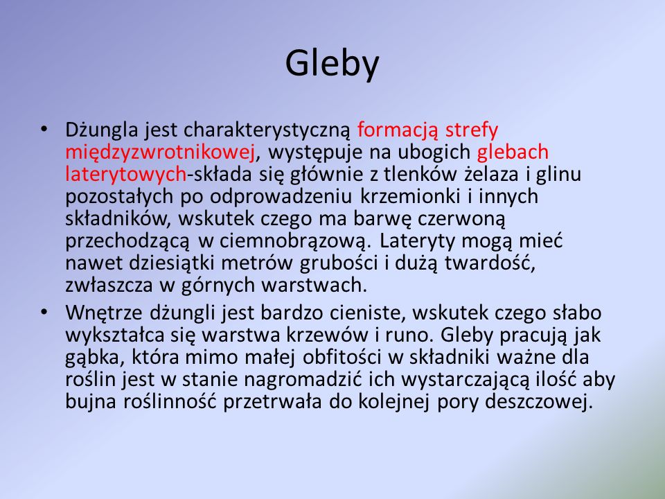 Gleby