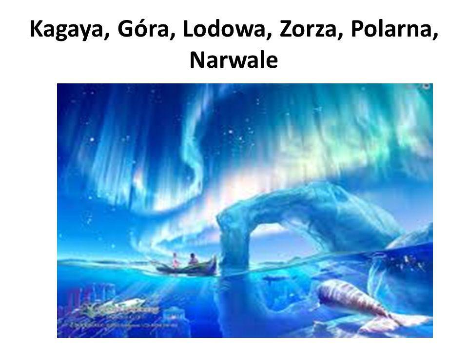 Kagaya, Góra, Lodowa, Zorza, Polarna, Narwale