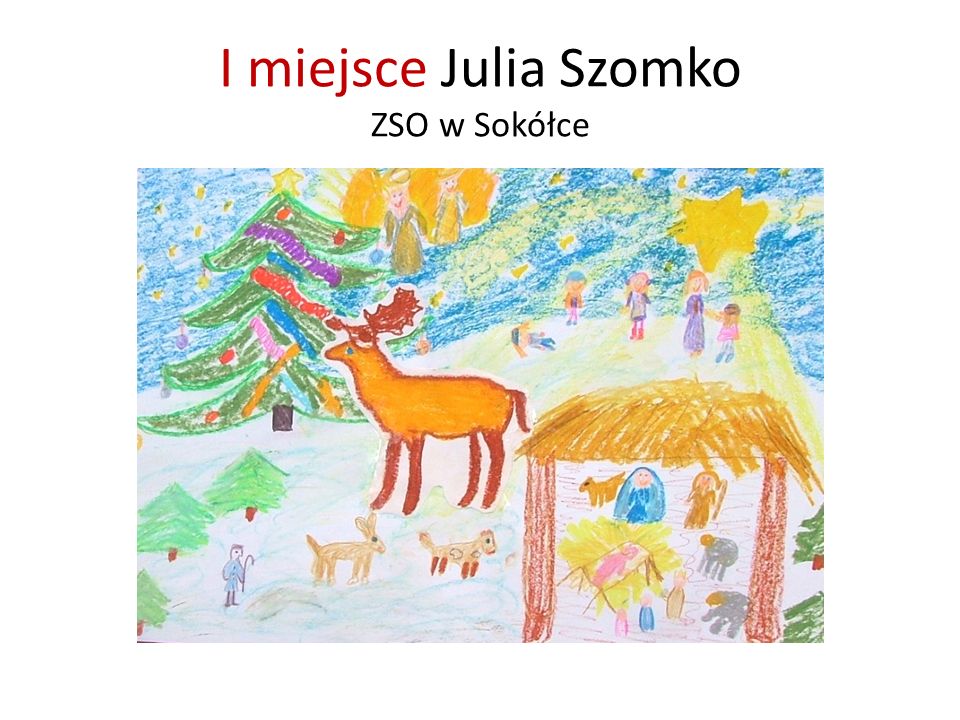 I miejsce Julia Szomko ZSO w Sokółce
