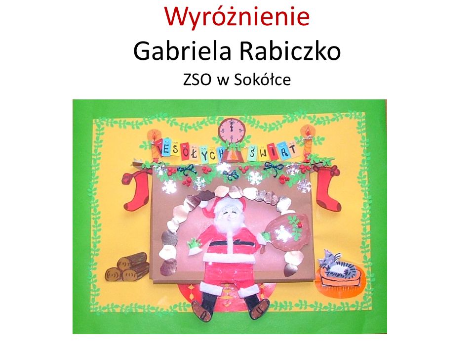 Wyróżnienie Gabriela Rabiczko ZSO w Sokółce