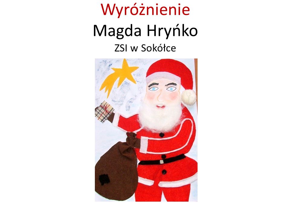 Wyróżnienie Magda Hryńko ZSI w Sokółce