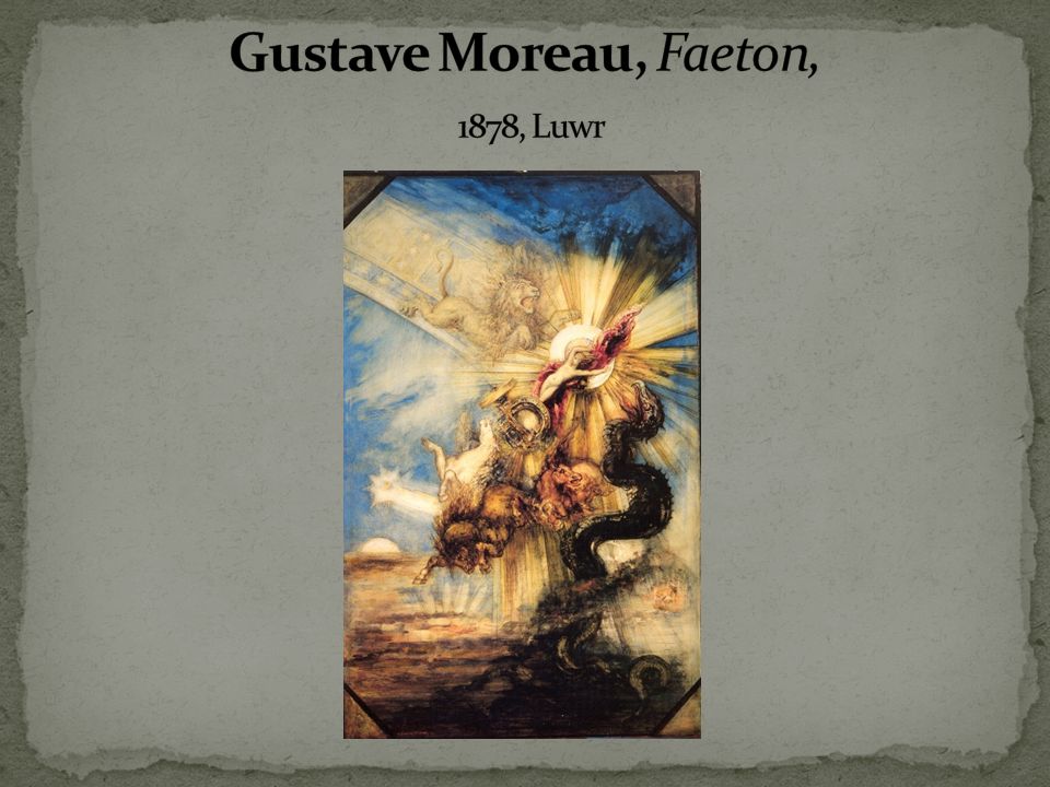 Gustave Moreau, Faeton, 1878, Luwr