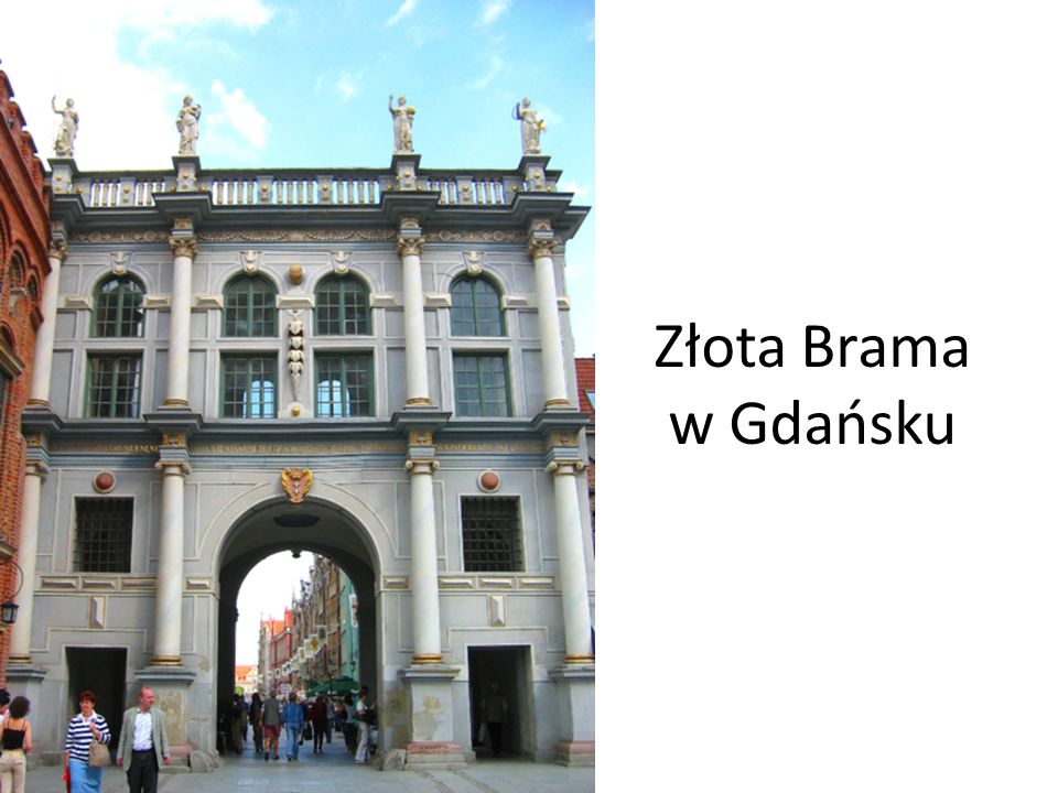Złota Brama w Gdańsku