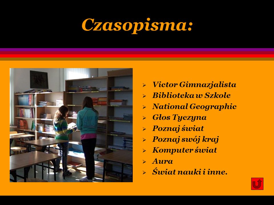Czasopisma: Victor Gimnazjalista Biblioteka w Szkole