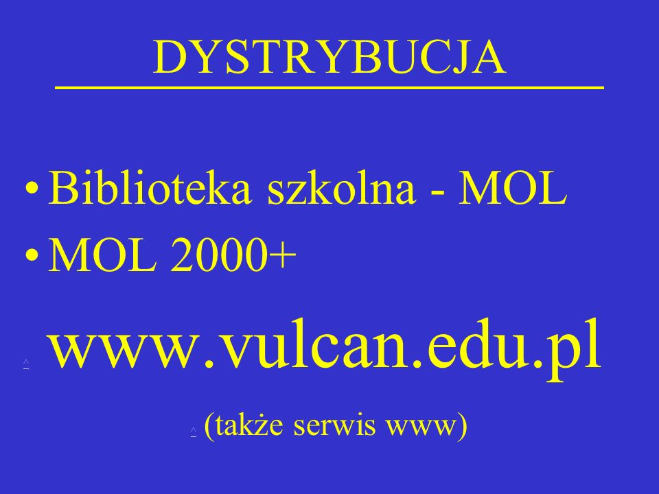 Biblioteka szkolna - MOL MOL 2000+