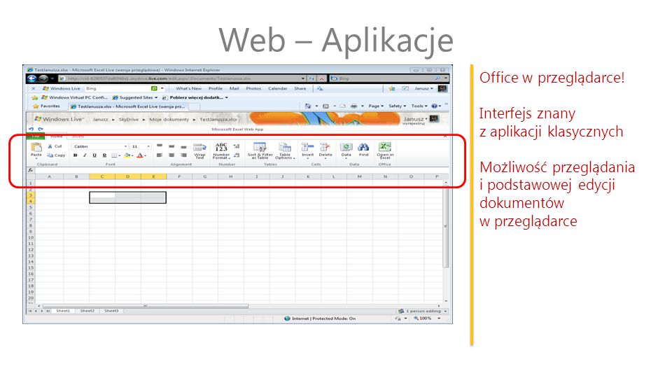 Web – Aplikacje Office w przeglądarce!